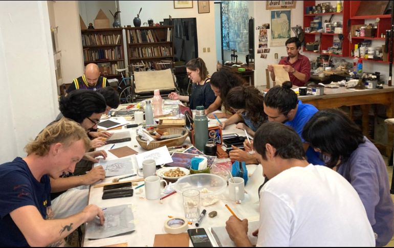 Este proyecto fue desarrollado en el taller de grabado Bordes Bordes. CORTESÍA