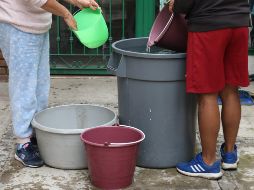 Varias colonias presentarán baja presión y en algunos casos se presentará falta de agua. NTX / ARCHIVO