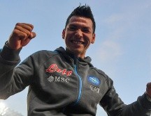 Lozano se dijo contento por regresar al PSV, mismo al que arribará luego de hacer historia con el Napoli al conseguir el título de la Serie A. AFP / ARCHIVO