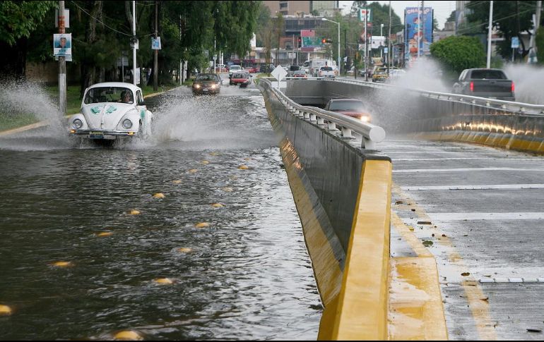 Por lo general las aseguradoras no cubren un daño por inundación. EL INFORMADOR/ ARCHIVO