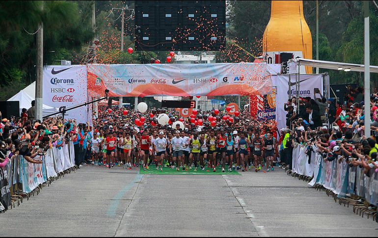 Para esta ocasión se espera una participación cercana a los siete mil corredores. EL INFORMADOR/Archivo