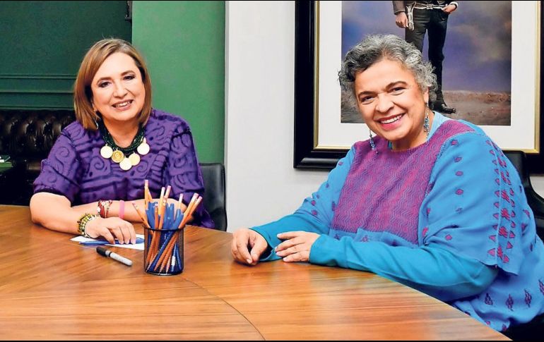 La senadora del PAN obtuvo fue ganadora en las encuestas del Frente Amplio por México con un resultado de 57.58%, contra el 42.42% registrado para Beatriz. SUN / ARCHIVO