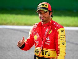 CARLOS SAINZ JR. La lucha por la victoria no será fácil, ya que la maquinaria de Red Bull acecha de cerca. AFP / M. Bertorello