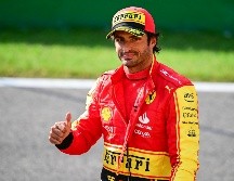 CARLOS SAINZ JR. La lucha por la victoria no será fácil, ya que la maquinaria de Red Bull acecha de cerca. AFP / M. Bertorello