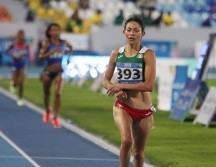 Con un tiempo de 8:28.05 rompió su mejor marca que consiguió en el 2022. ESPECIAL/Conade