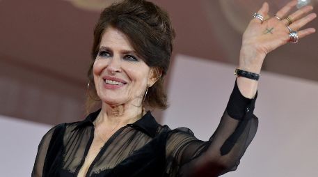 Fanny Ardant y otros de los actores presentaron el filme. EFE/E. Ferrari