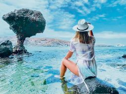 Playa Balandra. Una de las más famosas, por la formación rocosa de “El Hongo” y también sus aguas transparentes. ESPECIAL