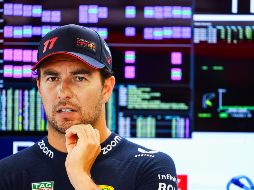 Checo Pérez remontó en Italia. RED BULL CONTENT POOL