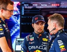 Checo remontó en Italia. RED BULL CONTENT POOL