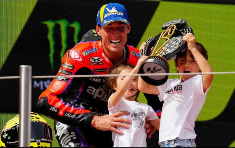 Aleix Espargaró se mete de lleno en el Top 5 de la general. EFE