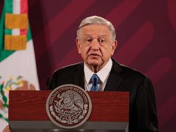 El Mandatario dijo que informará sobre el Tramo 3 del Tren Maya que va de Campeche a Yucatán. SUN/ G. Pano