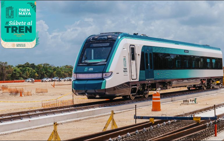 El Tren Maya recorrerá el sur mexicano. TWITTER /@TrenMayaMX
