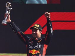 Checo Pérez tuvo una gran actuación en el GP de Italia.  TWITTER  / @SChecoPerez