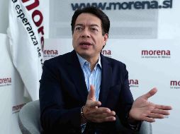 Mario Delgado informó que el proceso de apertura de urnas y conteo final, se realizará con transparencia. SUN / ARCHIVO