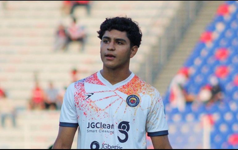 Zinedine Sidane Hernández Quezada nació en Guadalajara en el año 2006. ESPECIAL/Halcones de Zapopan-@Pacheco.Photo