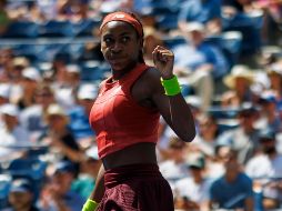Coco Gauff venció ayer 6-0, 6-2 a Jelena Ostapenko. EFE/S. Yenesel