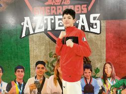 “Kato” Cortés Labastida entrena con su familia, la cual es apasionada del taekwondo. EL INFORMADOR/A. García