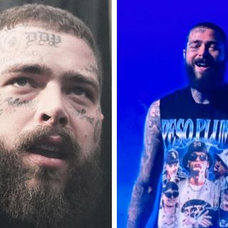Post Malone sorprende en concierto con playera de Peso Pluma