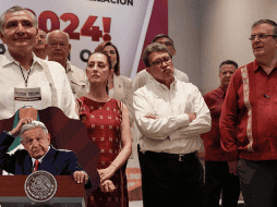 López Obrador aseguró ahora que no ha habido pleitos entre los aspirantes, a quienes propuso 