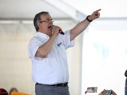 MARCELO EBRARD. La candidatura de Morena enfrentará en las elecciones de 2024 a la senadora Xóchitl Gálvez. EL INFORMADOR / ARCHIVO