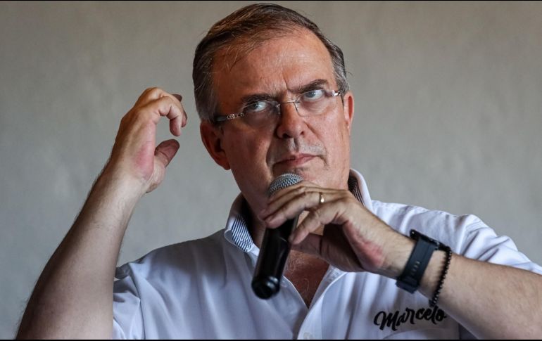 Ebrard tomó la decisión de denunciar. 