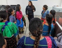 El objetivo fue proporcionarles herramientas para identificar los diferentes tipos de violencia. CORTESÍA/COMISARÍA DE GUADALAJARA