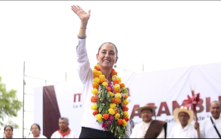 Claudia Sheinbaum Pardo se casó con Carlos Ímaz Gispert, siendo la segunda esposa del activista, egresado de la Facultad de Ciencias Políticas y Sociales. EL INFORMADOR / ARCHIVO