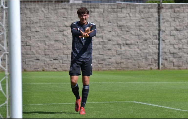 Chivas intentará pulir a este jugador que llega al club en calidad de prospecto, ESPECIAL/@miseleccionmx
