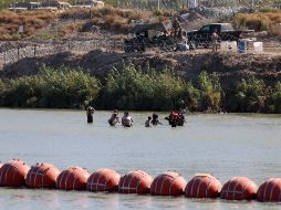 El Gobierno de México pidió en varias ocasiones a EU que se retirara la barrera, alegando que la mayor parte de las boyas se encontraban en su territorio. SUN/G. Espinosa