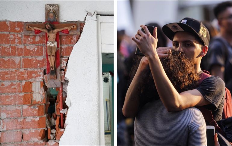 Con el sismo del 2022, es la cercera ocasión en que un temblor de magnitud 7 o mayor sucede en la misma fecha: el 19 de septiembre, lo que ha incrementado el temor y los mitos sobre los temblores en México durante el noveno mes. EFE / ARCHIVO