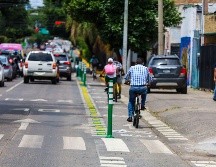 Con la habilitación, Guadalajara suma 134 kilómetros de ciclovías interconectadas en la metrópoli tapatía. EL INFORMADOR / A. Navarro