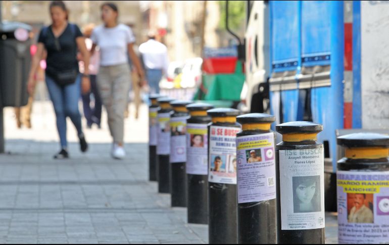 Jalisco, con 14 mil 891 personas reportadas como desaparecidas, encabeza el estado con mayor desapariciones en México. EL INFORMADOR / ARCHIVO