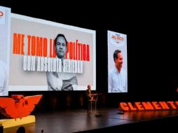 Respecto al tema de inseguridad, culpó de la situación al Gobierno Federal por mantener al Ejército Mexicano en las calles. EL INFORMADOR/ A. NAVARRO