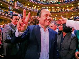 Clemente Castañeda rindió su informe de actividades en el Conjunto Santander de Artes Escénicas. EL INFORMADOR/ A. Navarro