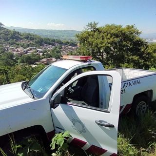 Capturan a sujeto tras robar patrulla de Policía Vial