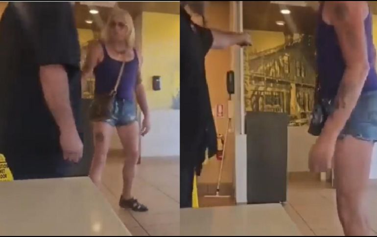 A través de un video compartido en Twitter, se hizo público un incidente en el que dos personas se vieron involucradas en una acalorada discusión. ESPECIAL