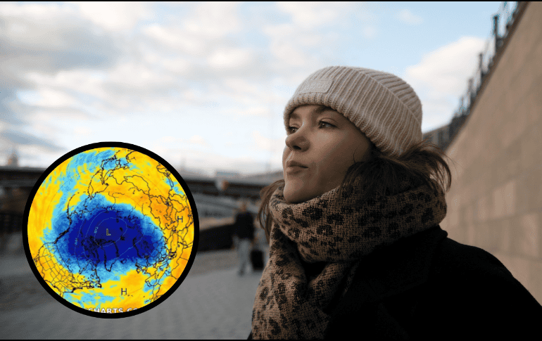 El vórtice polar hará que las temperaturas bajen en varios Estados del país. Unsplash; @meteored.