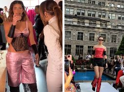 Mar de Regil en un evento de moda en Nueva York. ESPECIAL / Instagram @marderegil