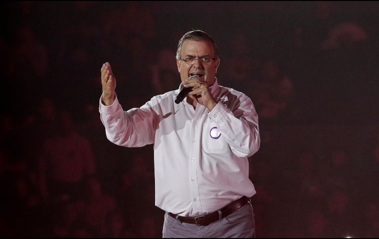 Marcelo Ebrard, en una imagen de archivo. AP / ARCHIVO