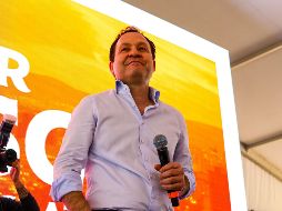 Sobre la ausencia del dirigente nacional de MC en su informe y en el de Frangie, dijo que quizá ha estado ocupado. EL INFORMADOR / A. Navarro