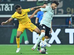 Vega tuvo minutos con la Selección Mexicana en el duelo ante Australia donde poco pudo hacer. IMAGO7/Archivo