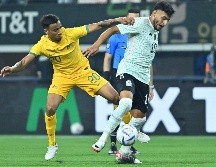 Vega tuvo minutos con la Selección Mexicana en el duelo ante Australia donde poco pudo hacer. IMAGO7/Archivo