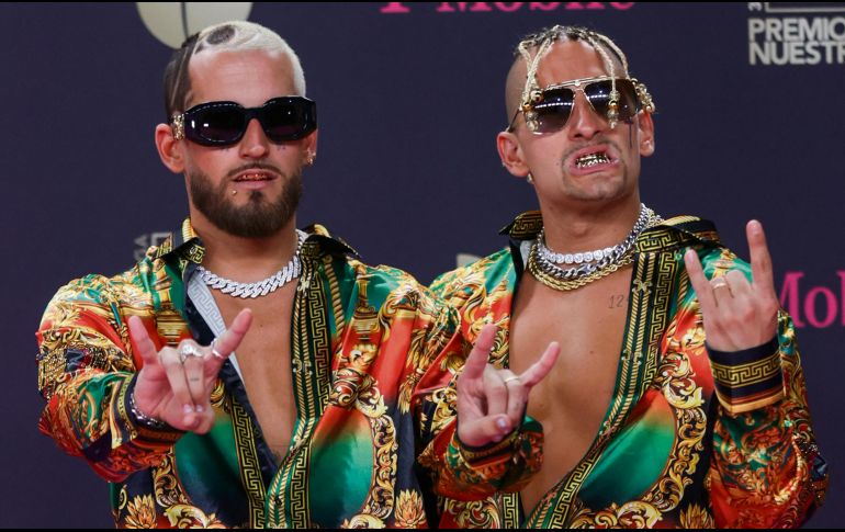 El dueto cantó el pasado mes de febrero de 2023, en Miami, Florida. AFP