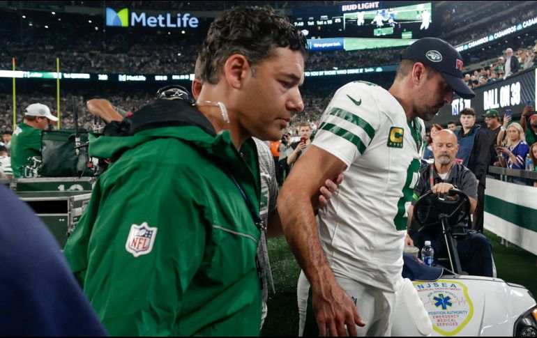 Rodgers podría perderse la temporada tras apenas cuatro jugadas. AP/A. Hunger