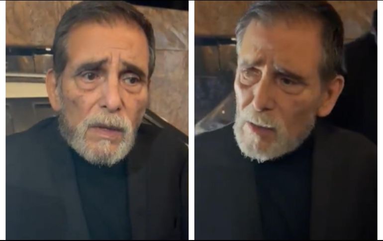 Kiko Campos lamenta la muerte de su amigo Benito Castro. ESPECIAL / Twitter El Universal