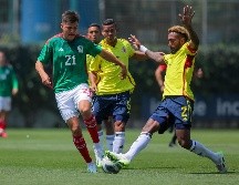 Colombia, sin ser un rival complicado, permitió que México sólo se encargara de sobrellevar el partido. IMAGO7