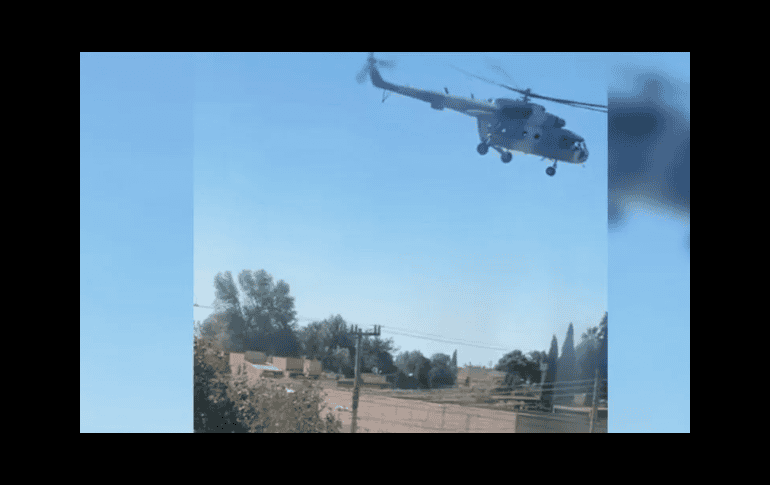 El mandatario estatal reconoció que sí hubo un operativo de seguridad llevado a cabo por personal del Ejército Mexicano. ESPECIAL.