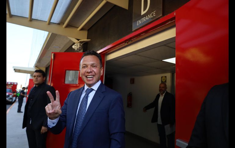 Pablo Lemus rindió la tarde de este martes su segundo informe de Gobierno. EL INFORMADOR / A. Navarro