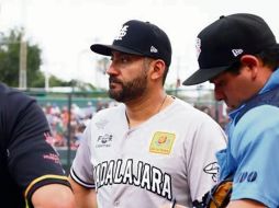 Adán Muñoz llegó a la mitad de la temporada 2023, y aunque el equipo tuvo un repunte, no alcanzó para llegar  a la Postemporada. ESPECIAL/Mariachis de Guadalajara