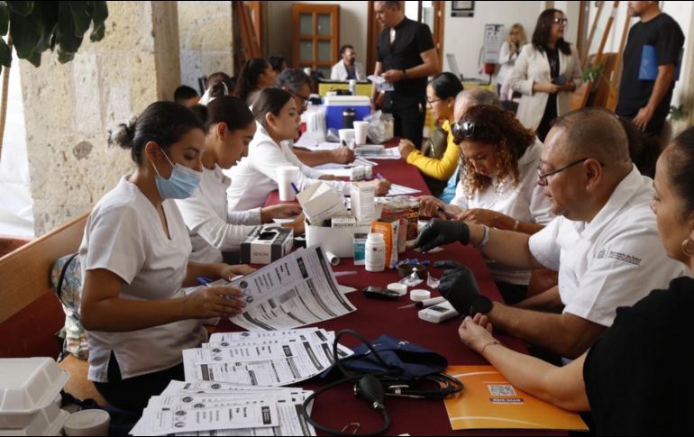 Ciclos de conferencias, exámenes médicos gratuitos, y asesorías en materia de nutrición, son algunos de los servicios que prestan esta semana a los trabajadores del Poder Legislativo. ESPECIAL